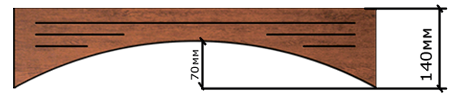 Декоративная планка К1